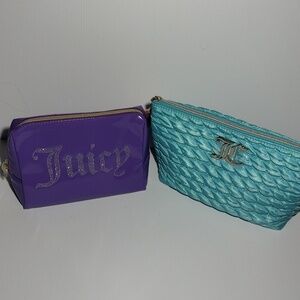 Juicy Couture makeup bags